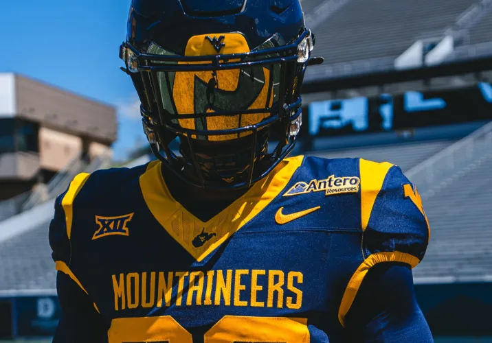 WVU Athletics announces jersey patch partnership with Antero Resources for all uniforms